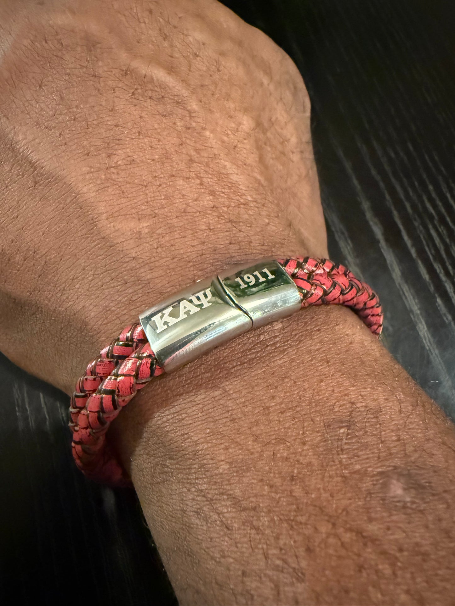 ΚΑΨ 1911 engraved Krimson bracelet