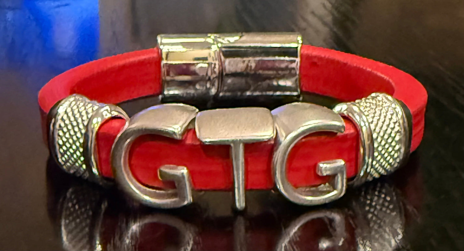 Good Time Gang leather bracelet