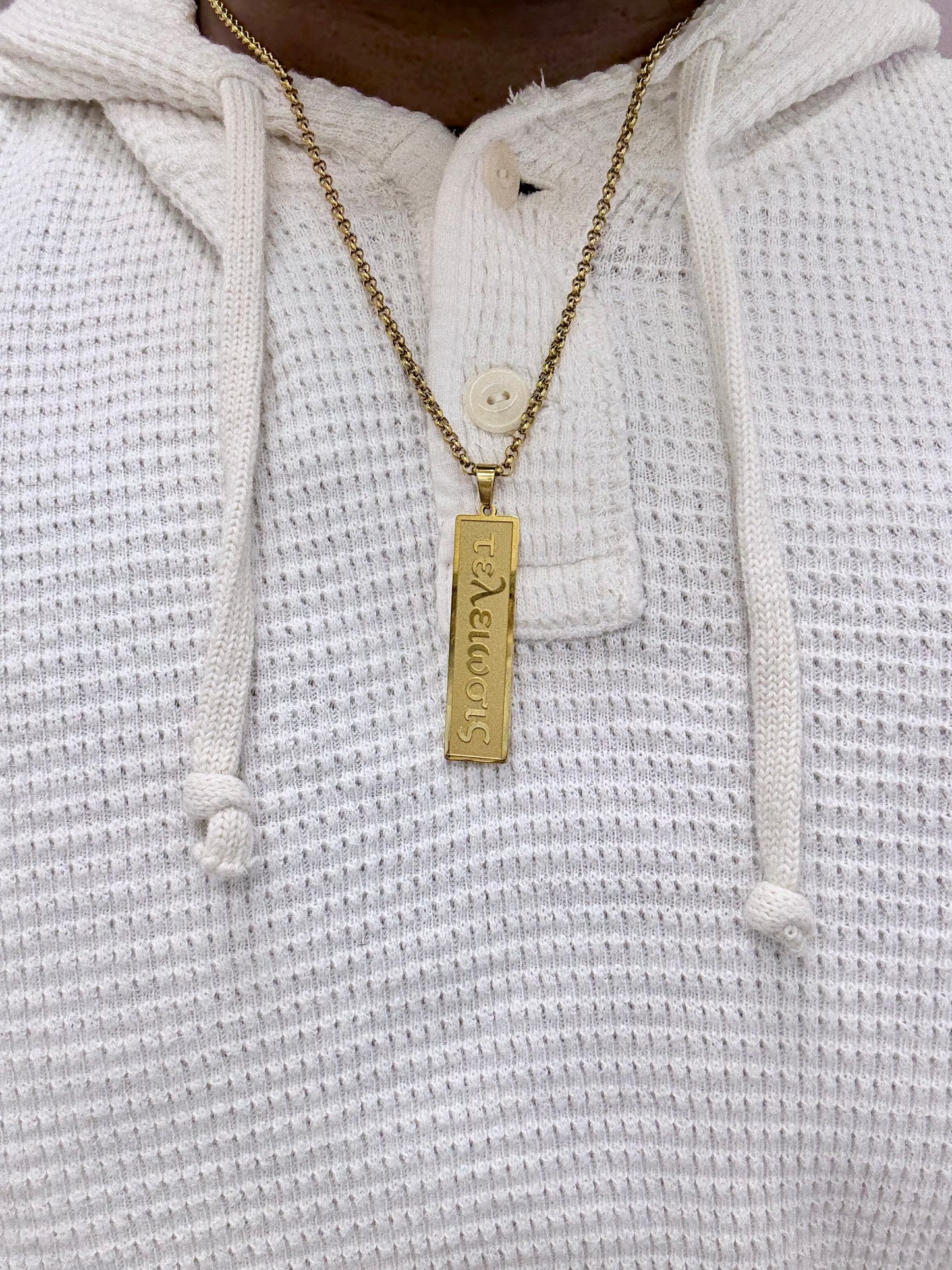 ΚΑΨ τελείωσις chain pendant