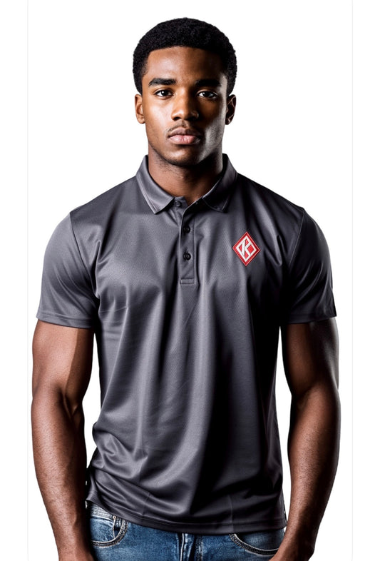 Black Kappa golf polo shirt
