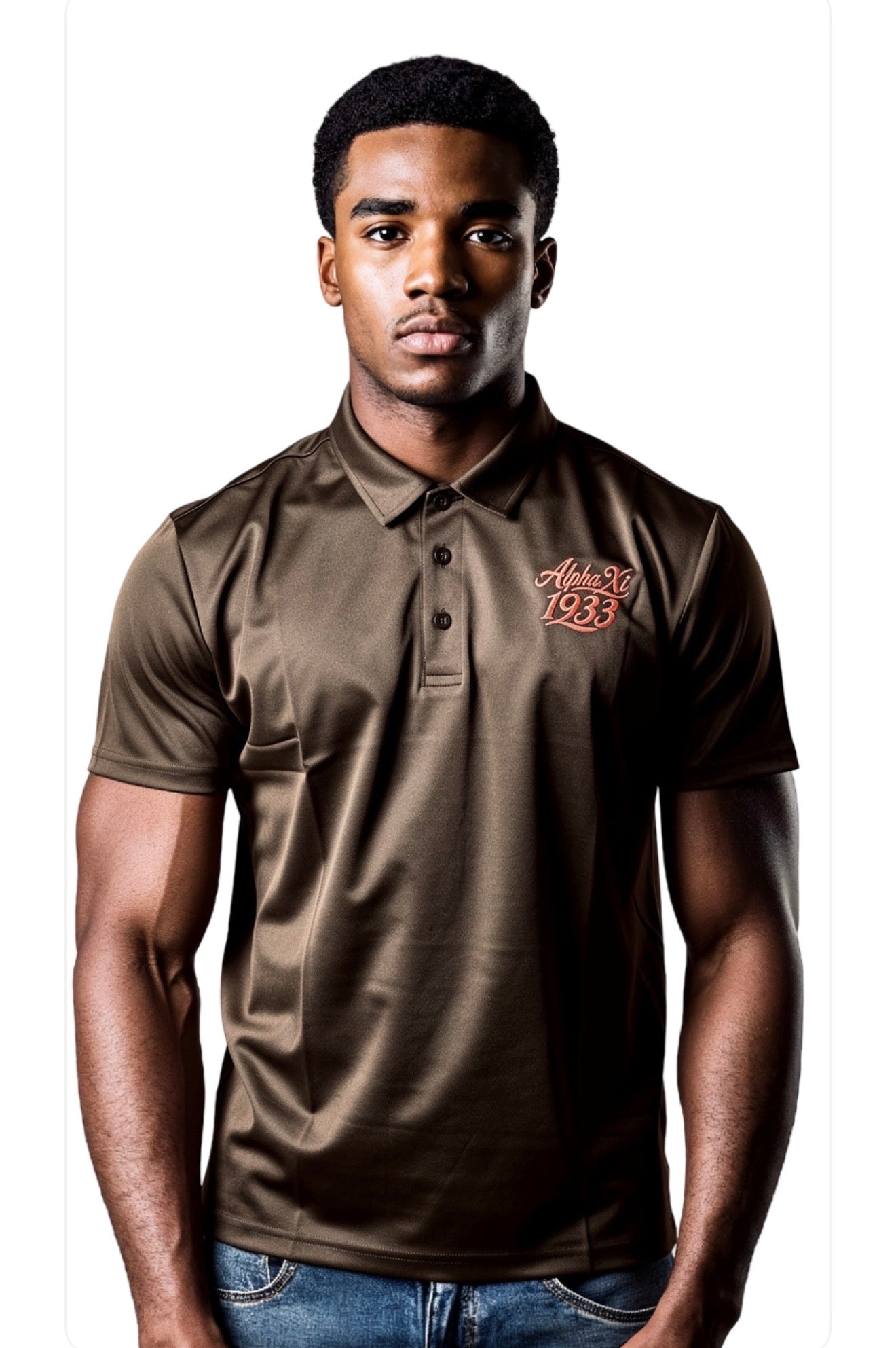 AlphaXi golf polo