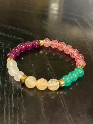 Lucky beaded  bracelet