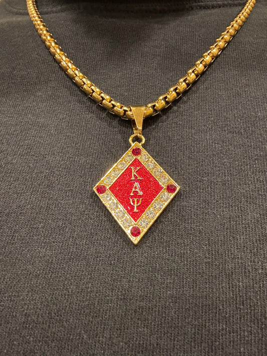 ΚΑΨ Crimson Pendant gold