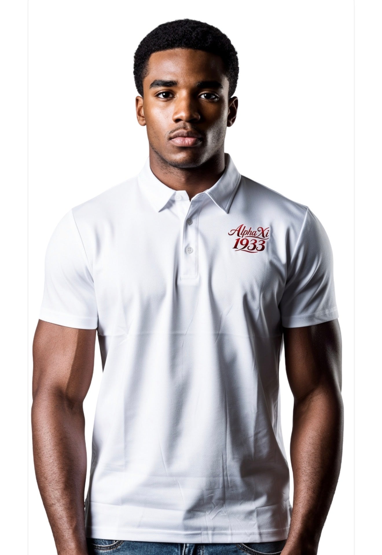 AlphaXi golf polo