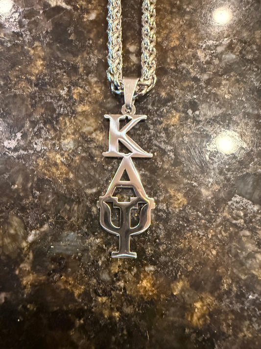 ΚΑΨ charm and stainless chain