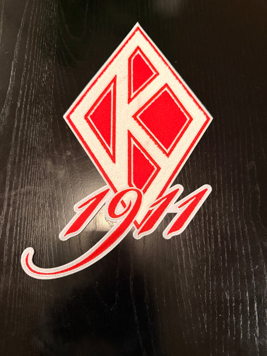 Floating K 1911 Chenille patch