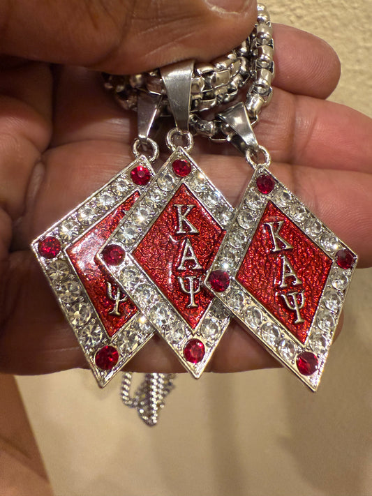 ΚΑΨ Crimson Silver pendant