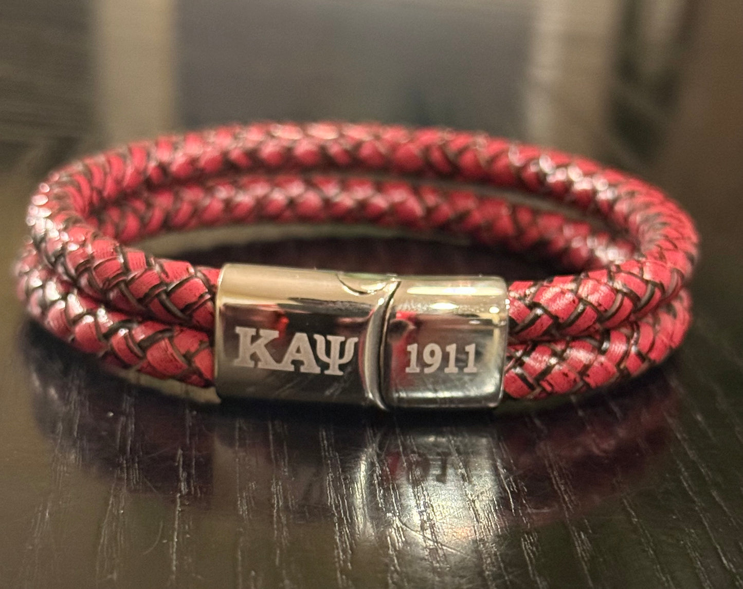 ΚΑΨ 1911 engraved Krimson bracelet