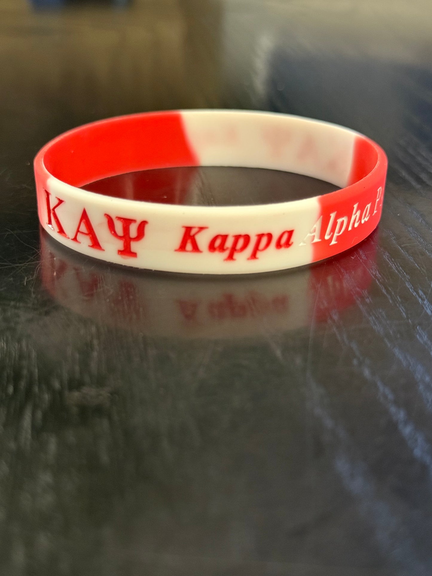 Kappa Alpha Psi silicone bracelet