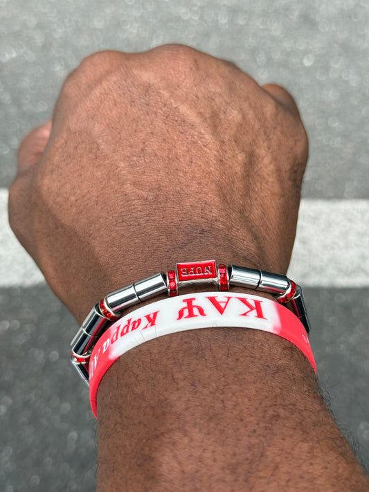 Kappa Alpha Psi silicone bracelet