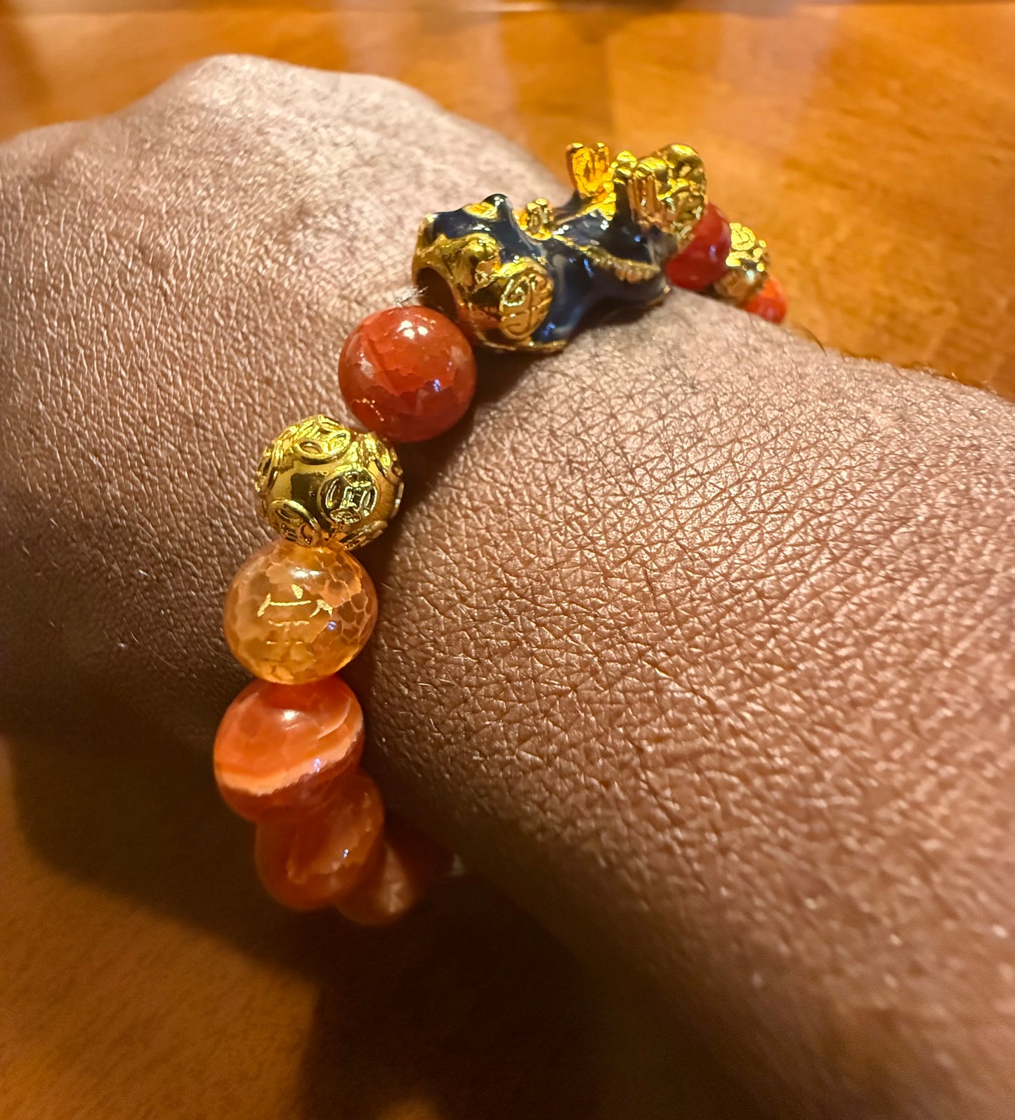 Feng Shui Wealth stone bracelet