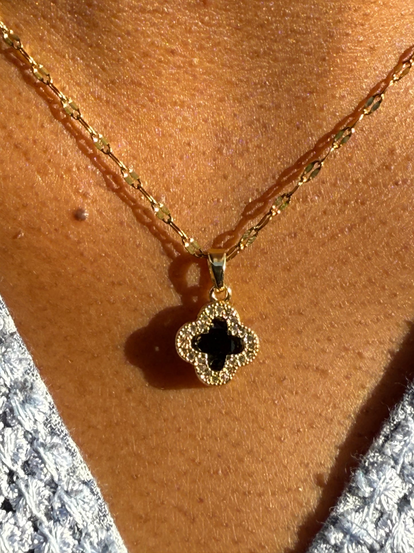 4 leaf clover necklace