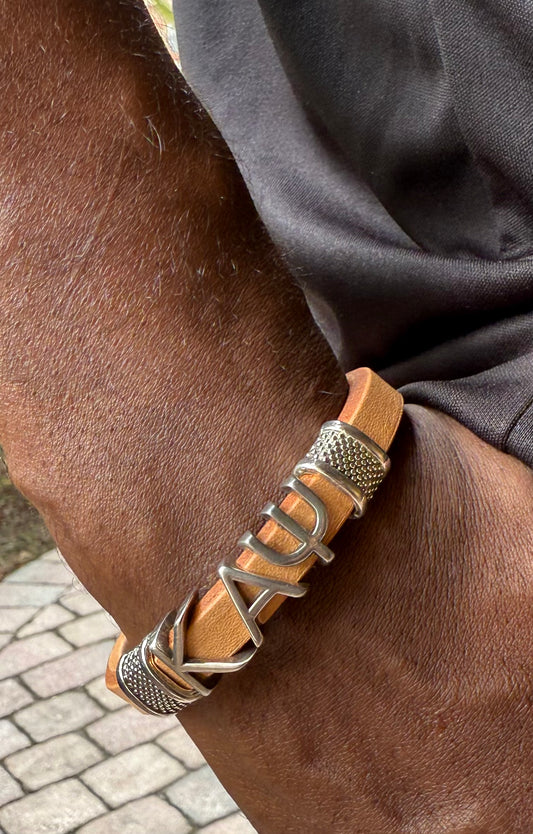 Tan regaliz Kappa Alpha Psi bracelet