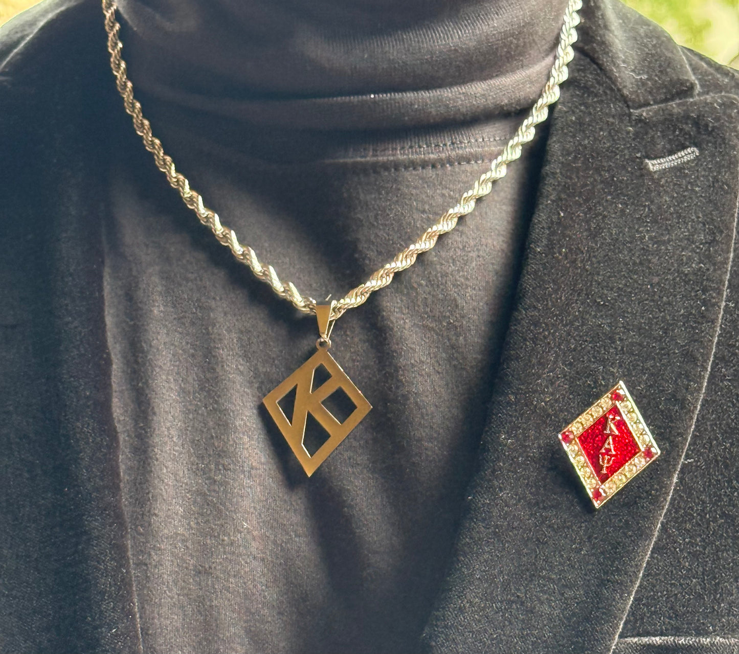 Stainless steel Floating "K" rope chain