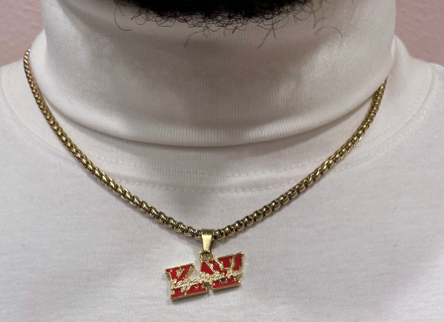 Kappa Alpha Psi Pendant 4mm gold chain