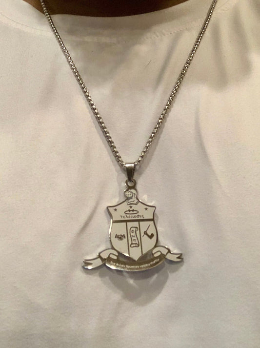 Silver Coat of Arms Standard box chain