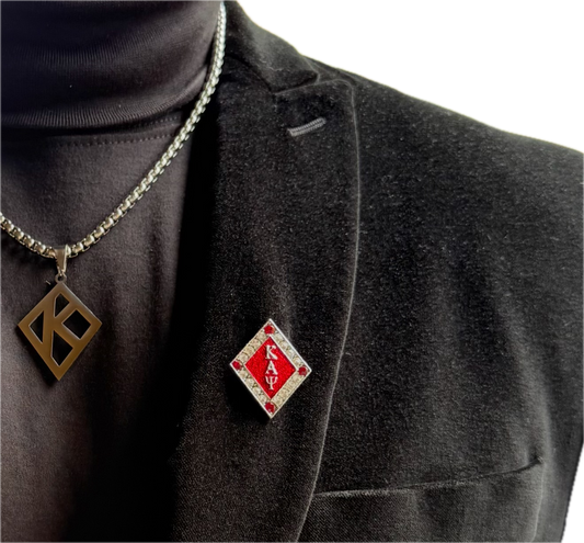 Crimson Lapel Pin